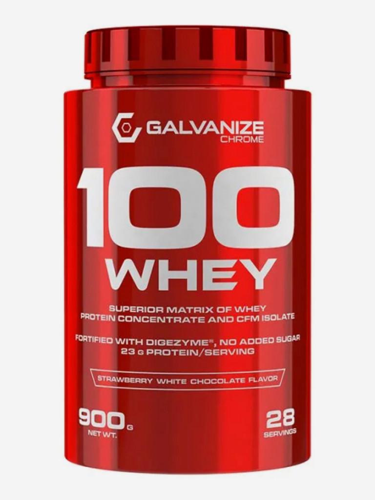 Протеин Galvanize Nutrition Whey C100, 900 г, персиковый йогурт