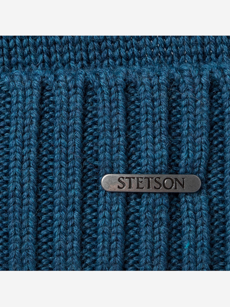 Шапка с отворотом STETSON 8589303 BEANIE MERINO