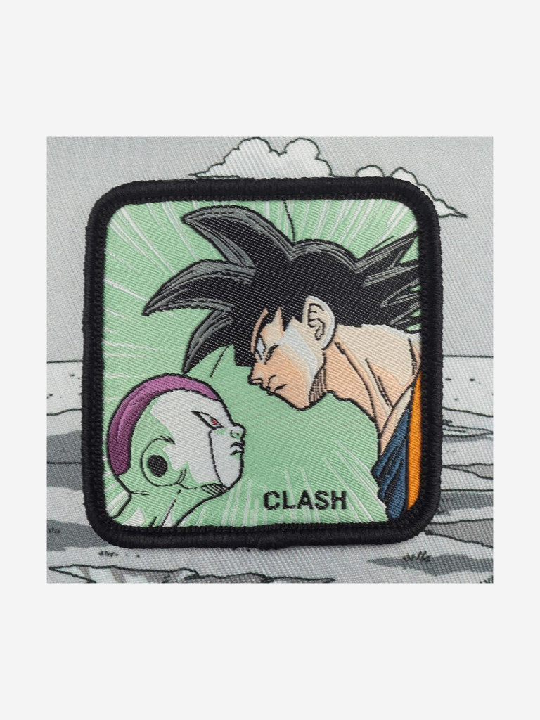 Бейсболка с сеточкой CAPSLAB CL/DBZ4/1/ZIG Dragon Ball Goku and Frieza Clash (серый)
