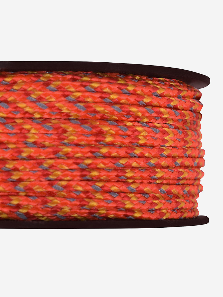 Микрокорд T-Gear x CORD nylon катушка 10м световозвращающий (Orange X)