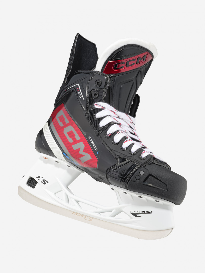 Коньки хоккейные CCM Jetspeed FT670 29677480299 Черный, размер 43,42,44, фото 6