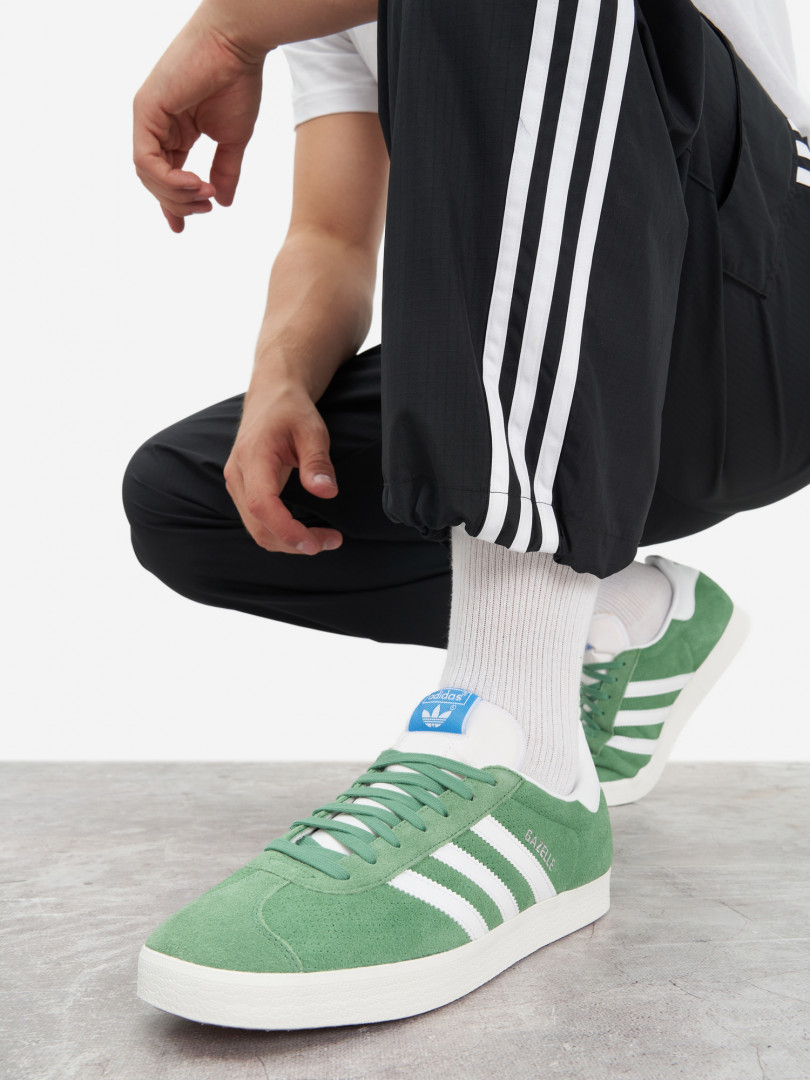 фото Кеды мужские adidas gazelle, зеленый