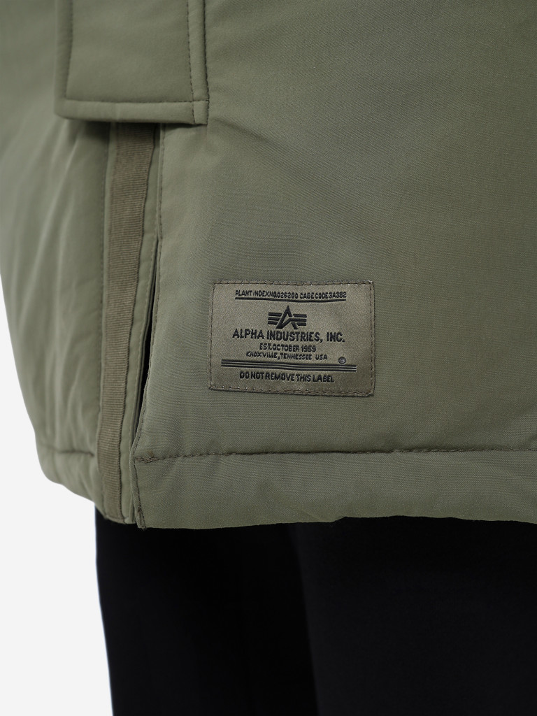 Парка длинная зимняя мужская Seal Long Puffer Parka Alpha Industries