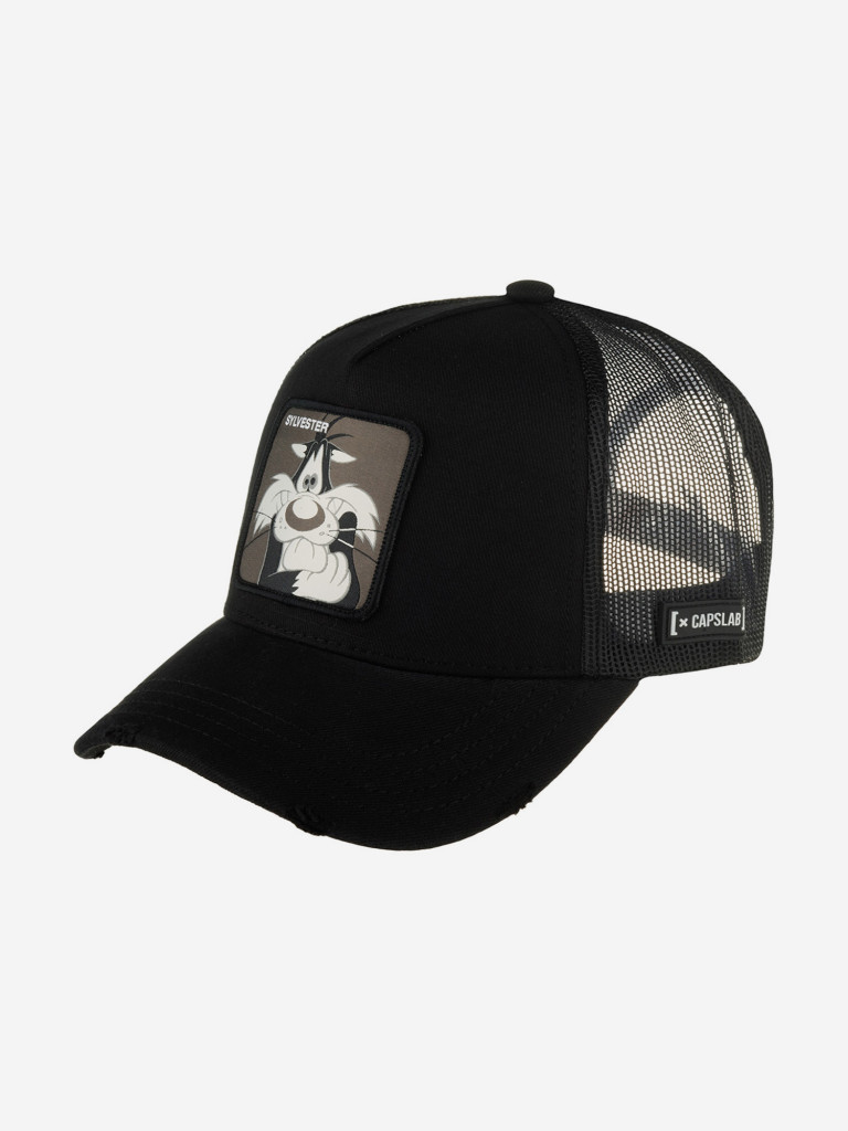 Бейсболка с сеточкой CAPSLAB CL/LOO10/1/CT/SYL Looney Tunes Sylvester (черный)