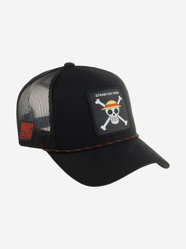 Бейсболка с сеточкой CAPSLAB CL/OP4/1/CT/SKU One Piece Skull (черный)