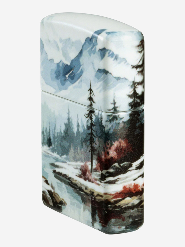Зажигалка бензиновая ветроустойчивая Zippo Frozen Valley 540 Matte