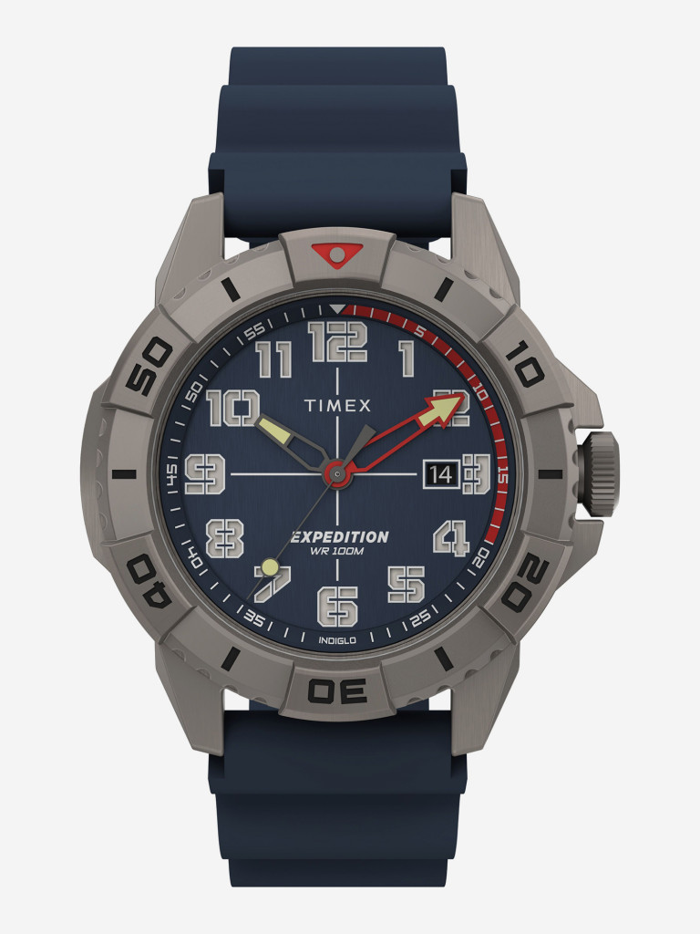 Спортивные часы TIMEX TW2V40800, Кварцевые, 42 мм, с подсветкой Indiglo