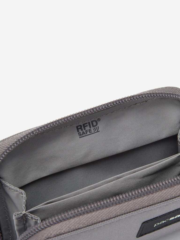 Кошелек антивор Pacsafe RFIDsafe Card Wallet, Stone