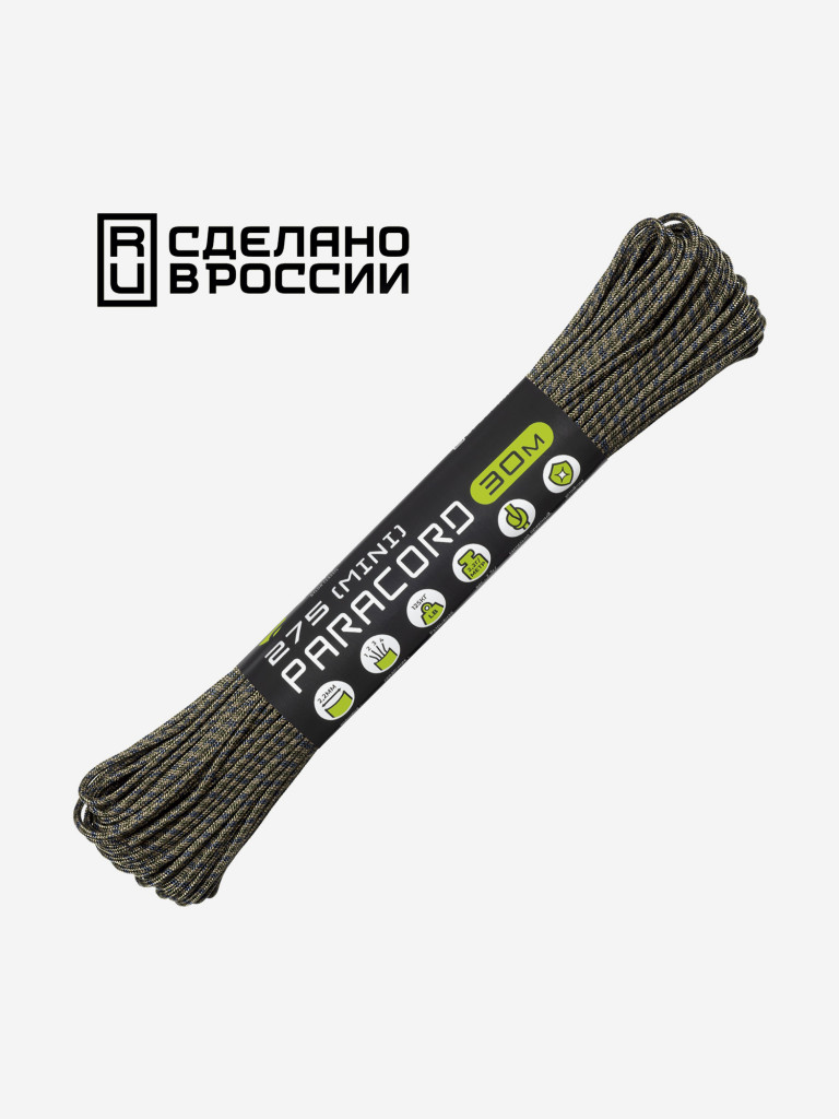 Паракорд 275 (мини) CORD nylon 30м RUS (multi camo)