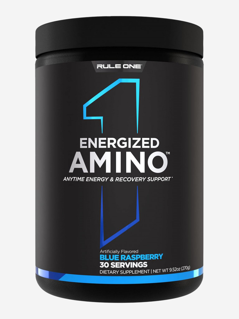 Аминокислоты Rule 1 Energized Amino, 270 г, Голубая малина