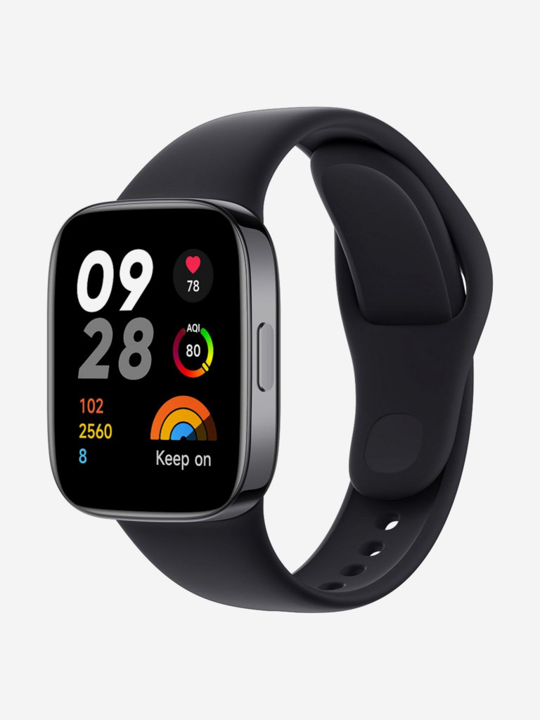 Смарт-часы XIAOMI Redmi Watch 3 Black (черный) черный цвет — купить за 9388  руб. со скидкой 24 %, отзывы в интернет-магазине Спортмастер