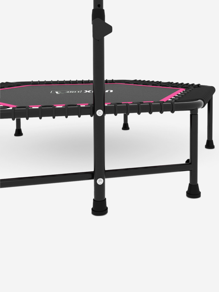 Батут спортивный для фитнеса и джампинга UNIX Line Fitness 125 см, розовый