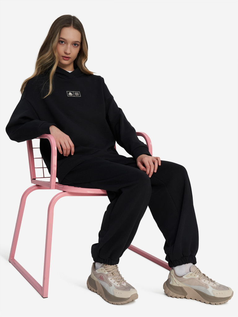 Худи для девочек оверсайз Kappa