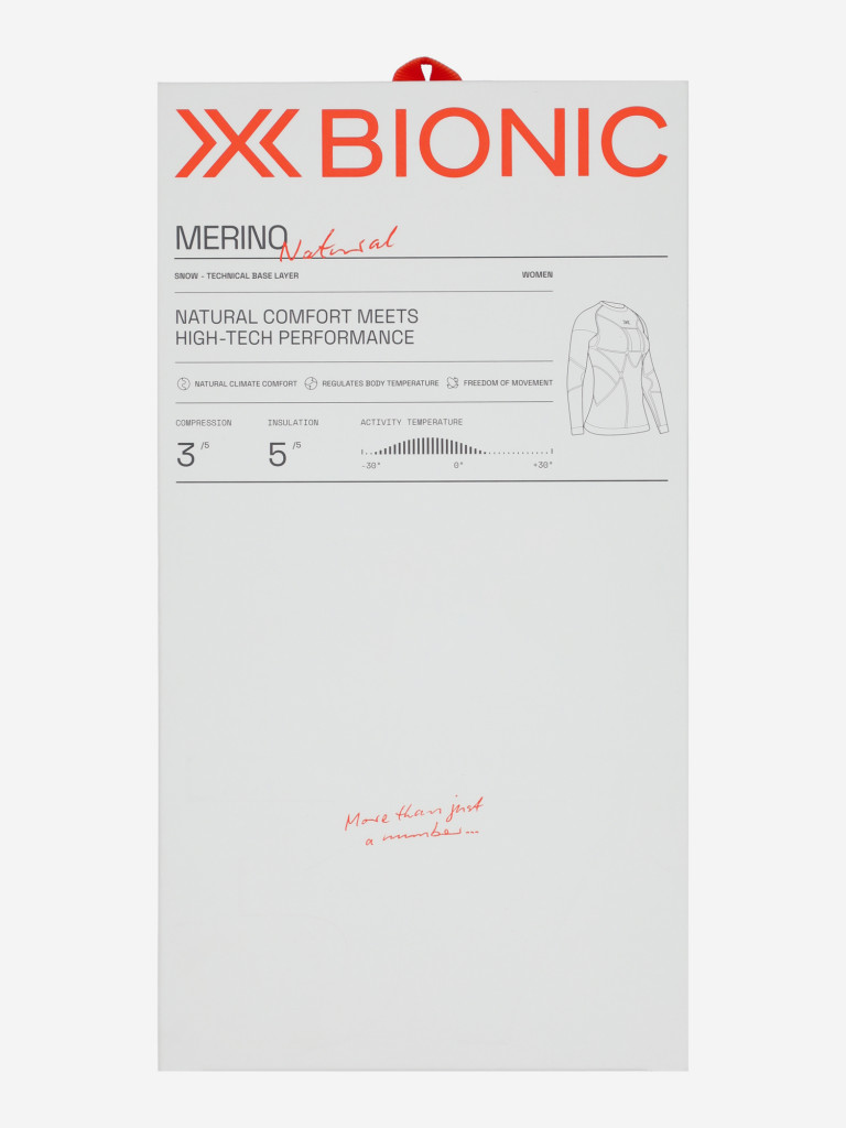 Термобелье верх женское X-Bionic