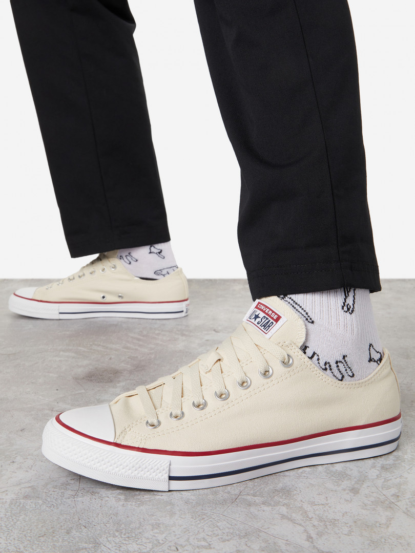 фото Кеды converse chuck taylor all star, бежевый