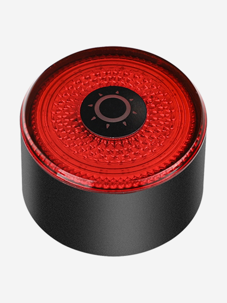 Велосипедный фонарь GACIRON Loop-100 с датчиком торможения, вид - задний, цвет черный