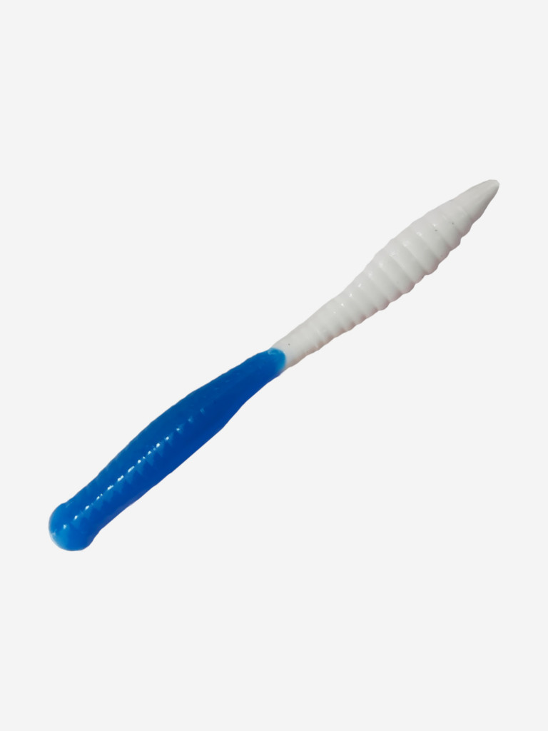 Силикон TROUT LURE (SANSAN) в банке, BEAVER 77, СЫР,COL. 16 (White-Sky), (10шт)