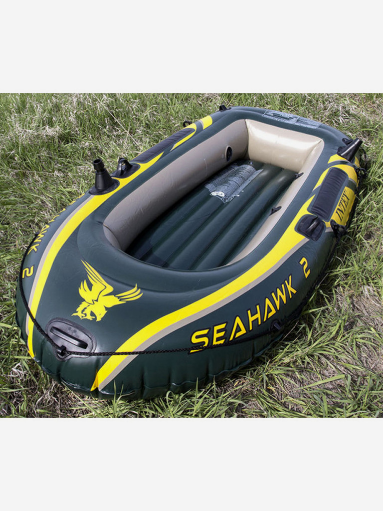 Лодка надувная Intex 68347 Seahawk 2 + весла + насос