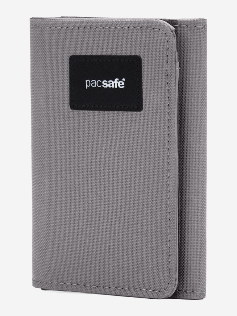 Кошелек антивор Pacsafe RFIDsafe trifold wallet, Stone
