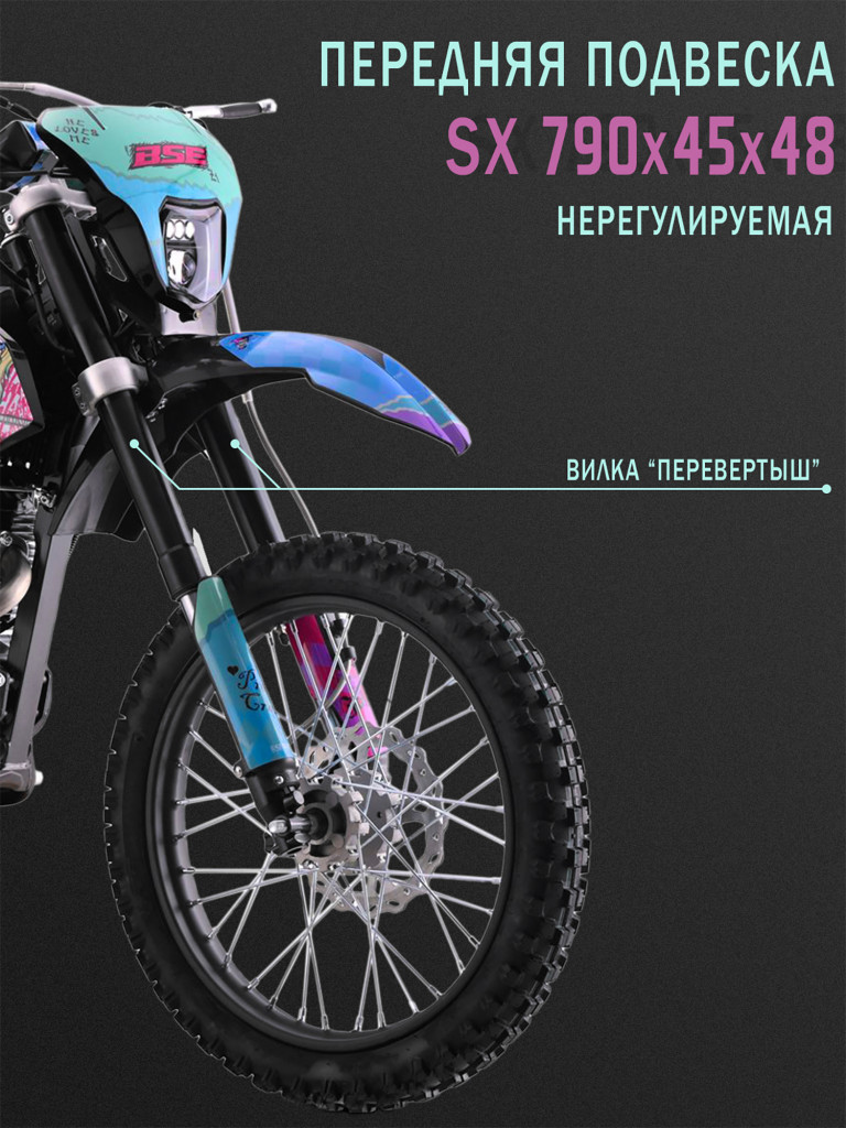 Эндуро / кроссовый мотоцикл BSE Z1