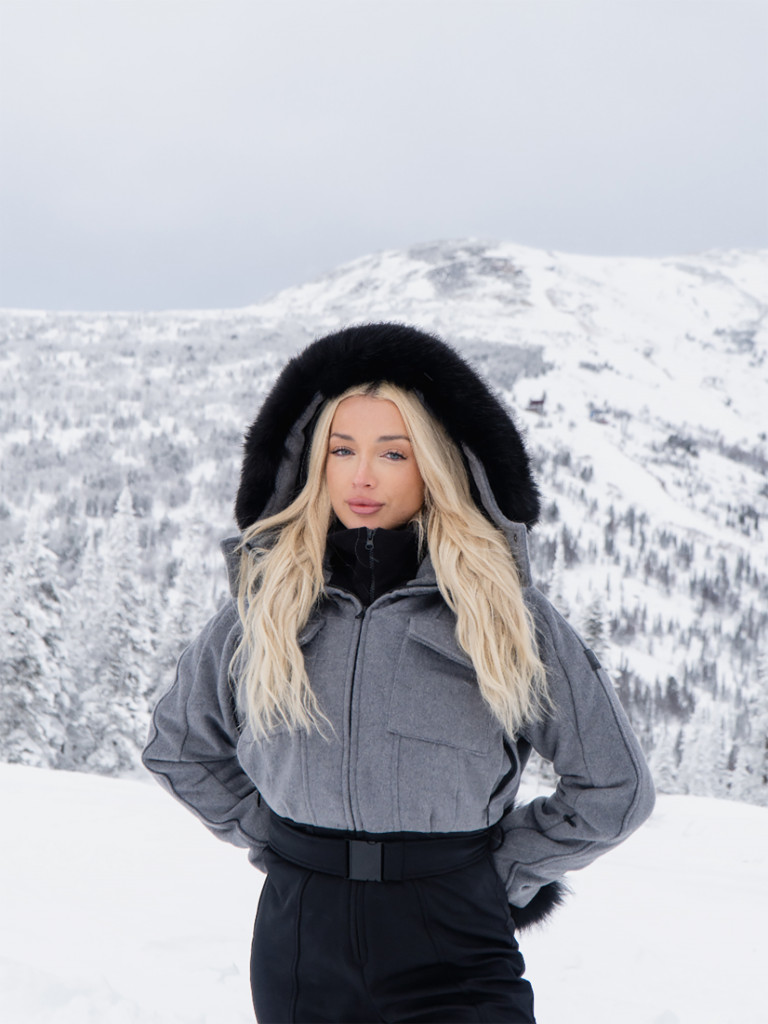 Комбинезон горнолыжный XVOYA женский серый