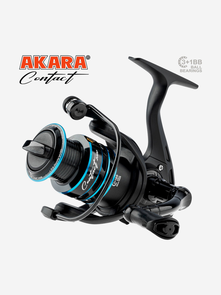 Катушка безынерционная Akara Contact 3000 3+1bb
