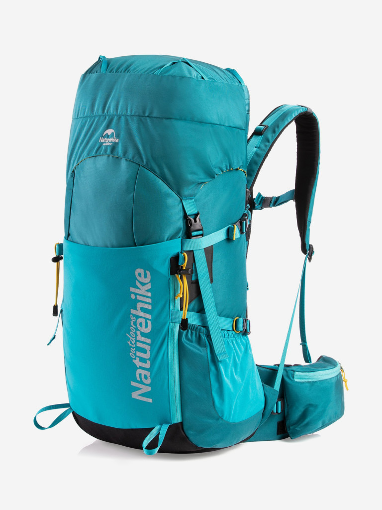 Рюкзак туристический Naturehike, 45л, голубой
