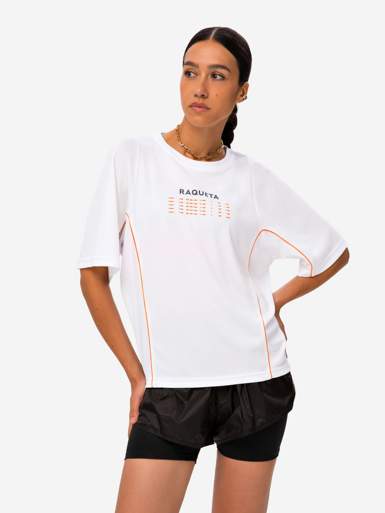 Футболка женская RAQUETA SPORT All in One White