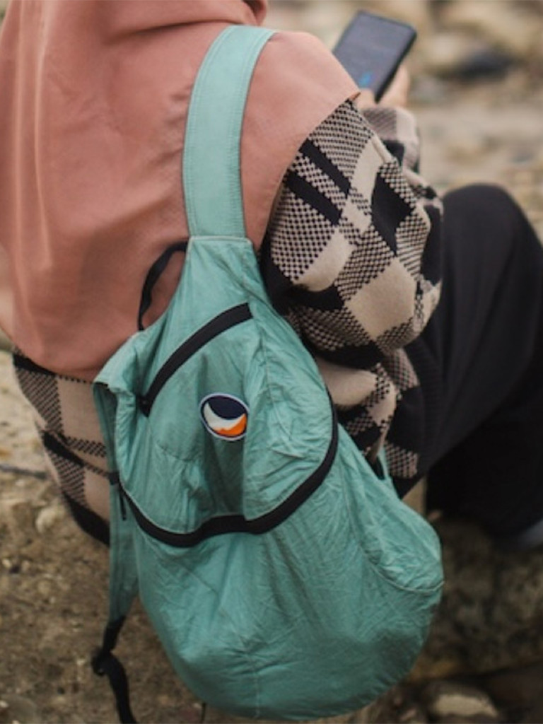Рюкзак TICKET TO THE MOON Mini 15L, Petrol Green