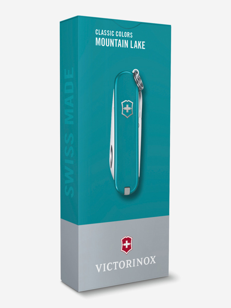 Складной нож Victorinox Classic Mountain Lake, бирюзовый, 0.6223.23g