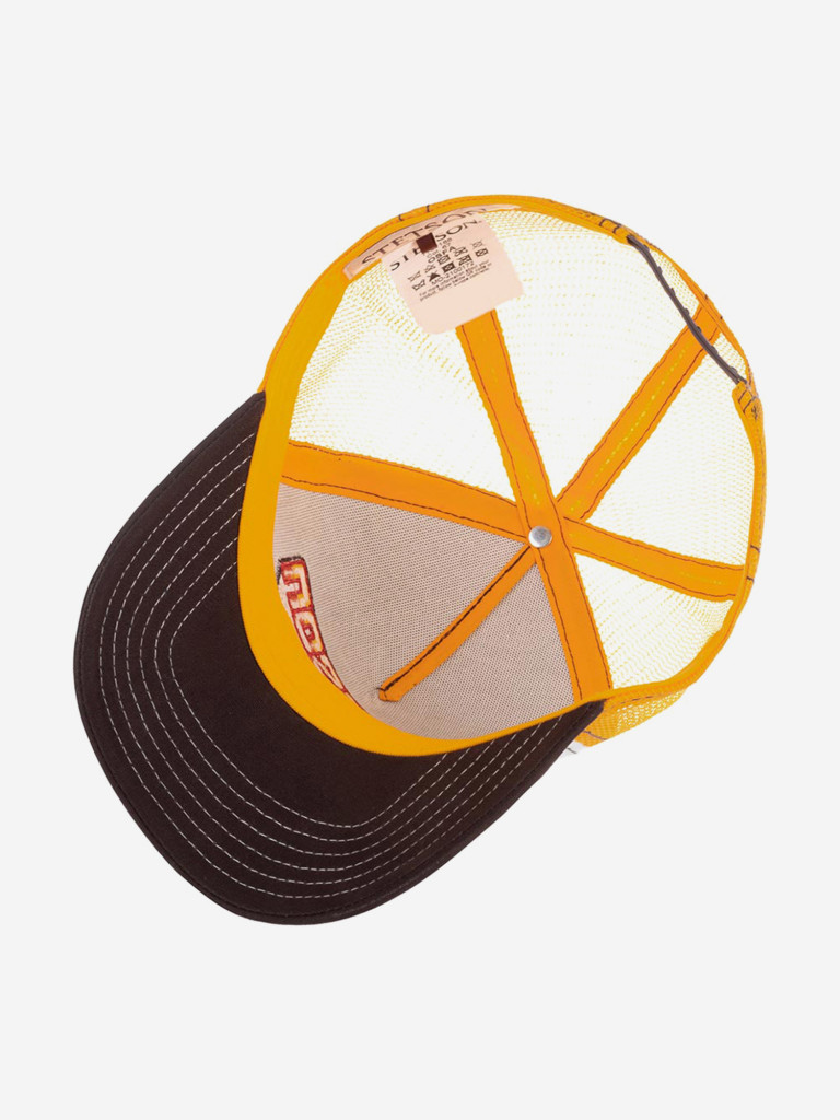 Бейсболка с сеточкой STETSON 7751188 TRUCKER CAP HARD WORK (коричневый)