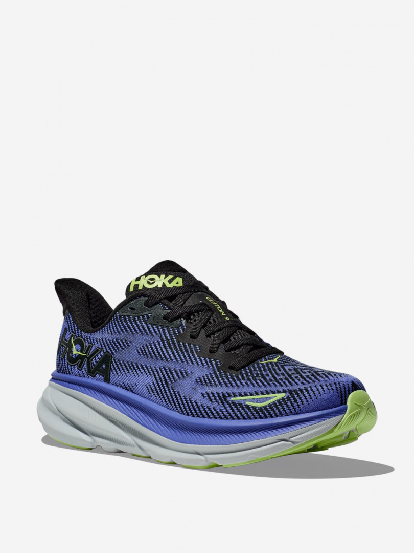 фото Кроссовки женские hoka one one clifton 9, синий