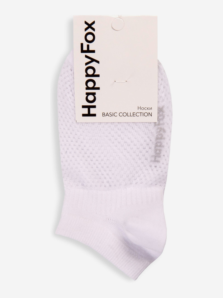 Носки женские Happyfox 6 пар, укороченные, в сетку