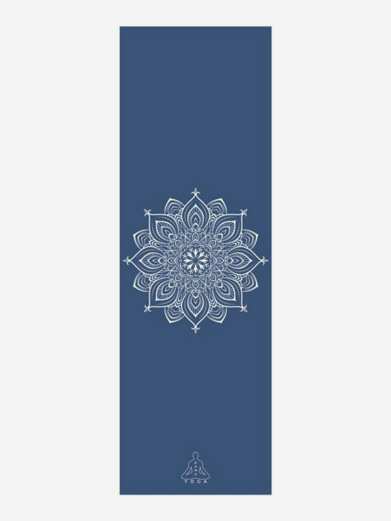 Коврик для йоги Mandala Blue Germany, 3мм, синий