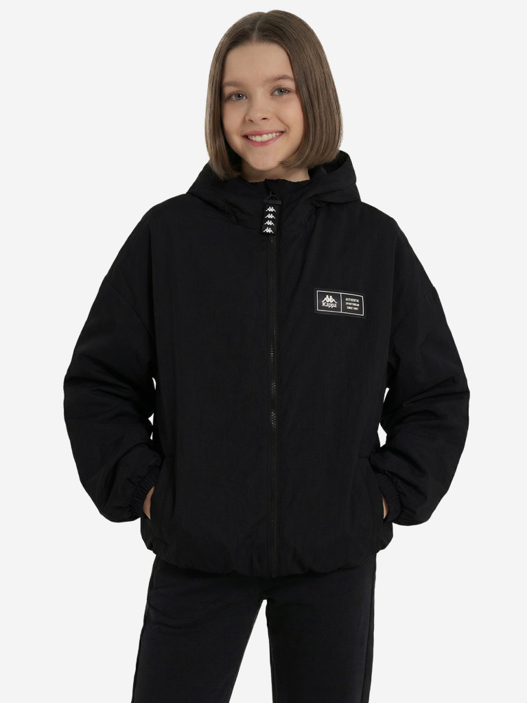 Куртка утепленная для девочек оверсайз Kappa