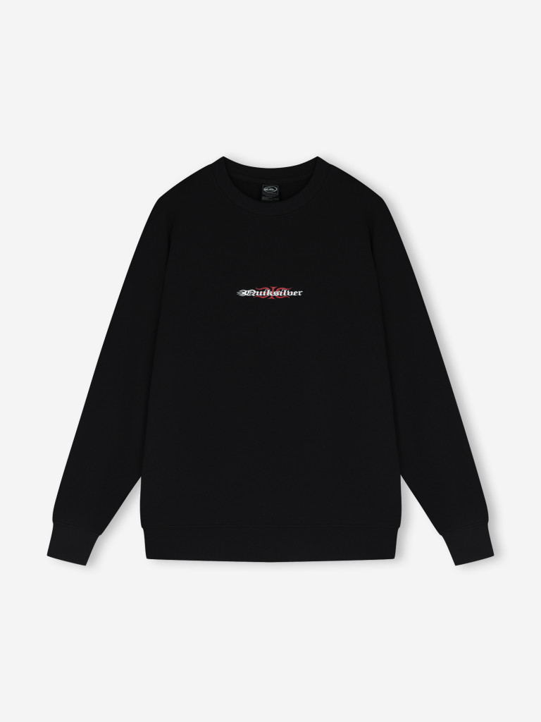 Свитшот мужской оверсайз Quiksilver Mercury Trident Crew