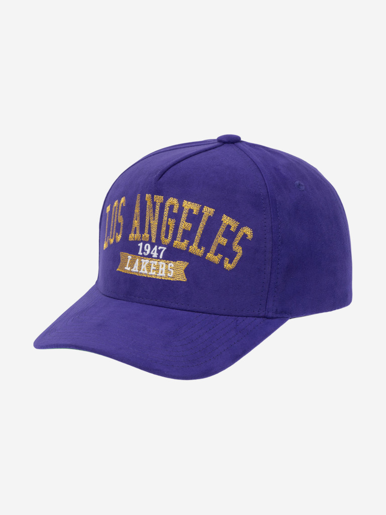 Бейсболка MITCHELL NESS HP9771-LALPURP Los Angeles Lakers NBA (фиолетовый)