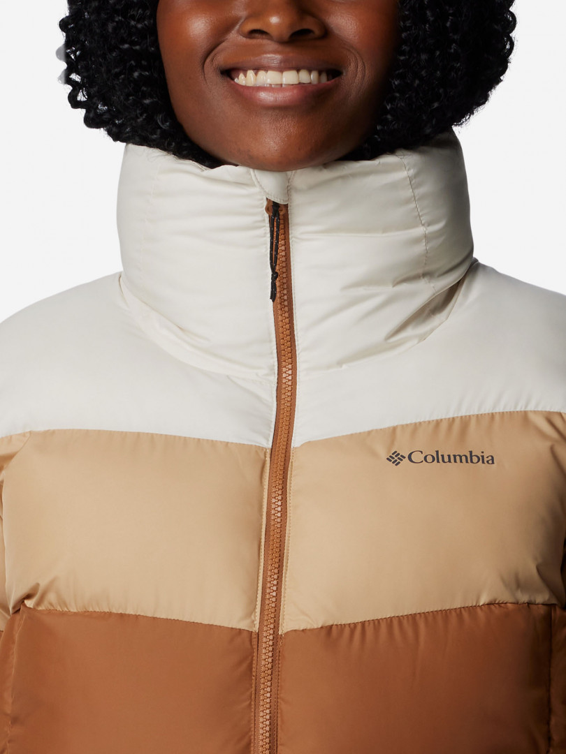 Куртка утепленная женская Columbia Puffect II Colorblock Jacket 30963390299 Коричневый, размер 46,48,50,44,42, фото 5