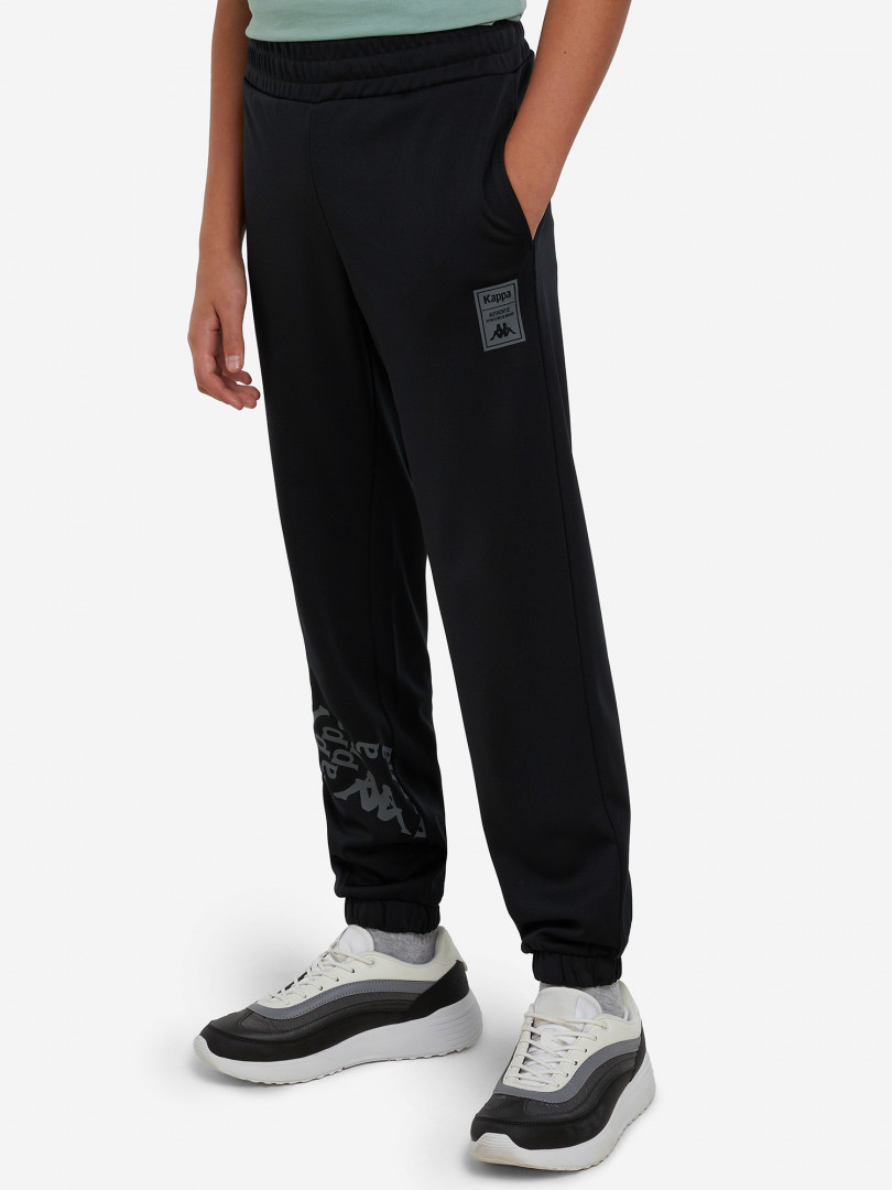 фото Брюки для мальчиков kappa, черный