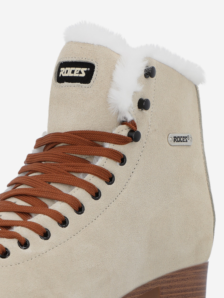 Фитнес-коньки женские Roces Suede Eco-Fur