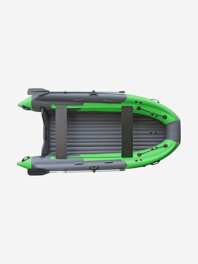 Лодка Reef Skat Triton (Риф Скат Тритон) 450 NDFi с интегрированным фальшбортом, серо-зеленая