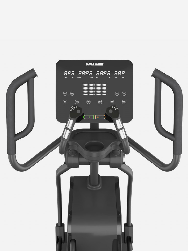 Эллиптический тренажер UNIX Fit E-1600 Pro (Led) с электромагнитной системой нагружения