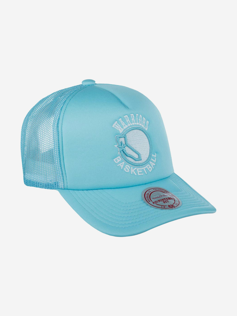 Бейсболка с сеточкой MITCHELL NESS 5HSSLD21130-GSWBLUE Golden State Warriors NBA (голубой)