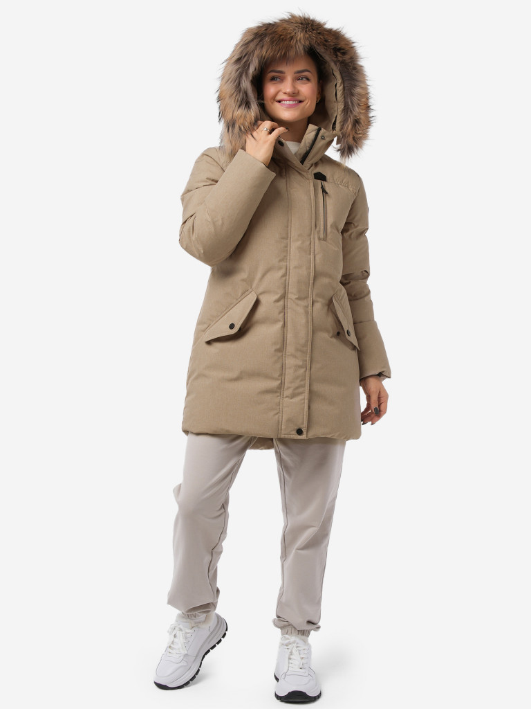 Пуховик женский на натуральном пуху Next Line