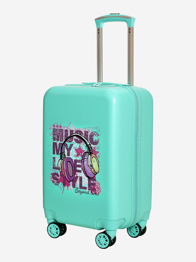 Чемодан детский BEYOND TIMEG210 Music зеленый