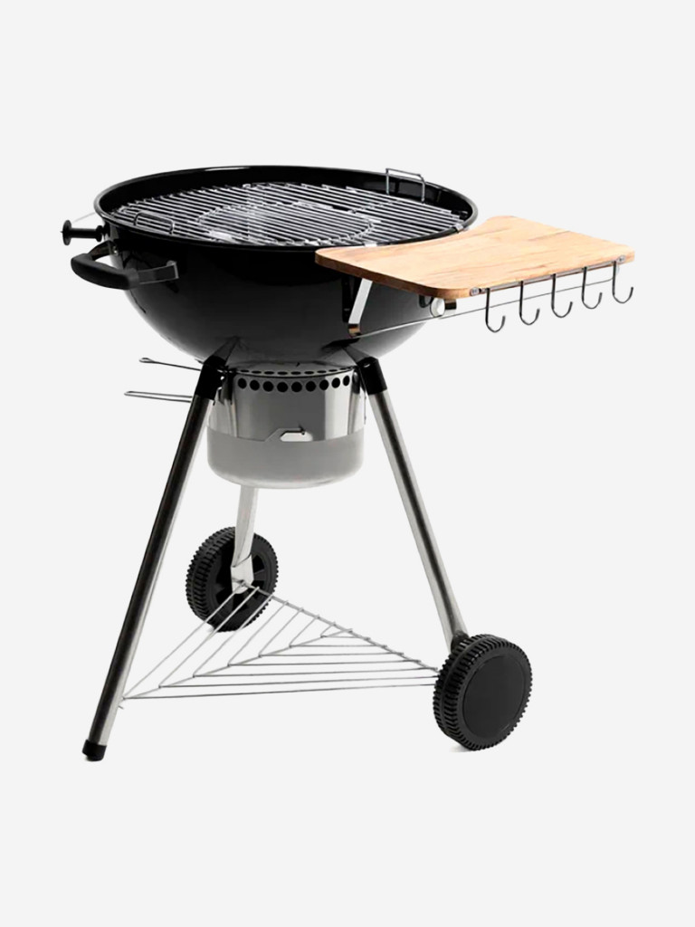 Угольный гриль барбекю Go Garden Premium 56 LUX Shelf