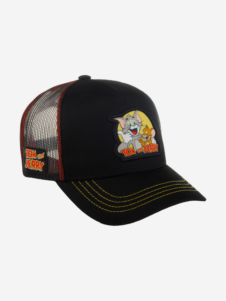 Бейсболка с сеточкой CAPSLAB CL/TAJ1/1/CAS/TJ1 Tom and Jerry Friends (черный)
