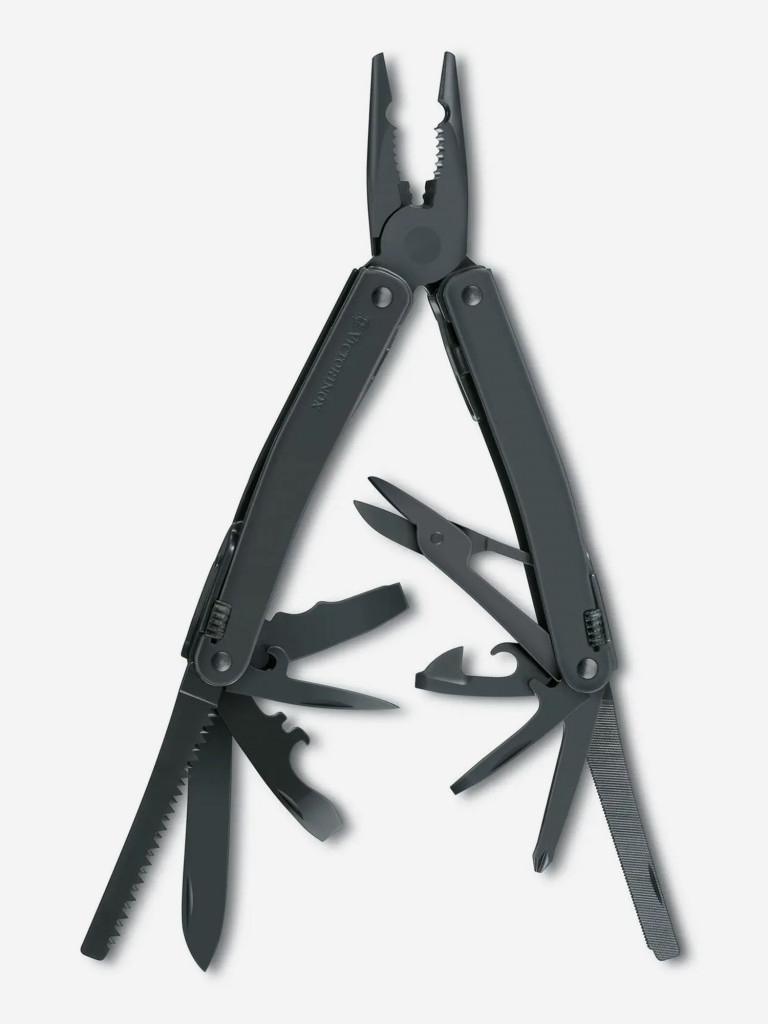 Мультиинструмент складной Victorinox SwissTool Spirit XBS, 105 мм, 25 функций, нейлоновый чехол