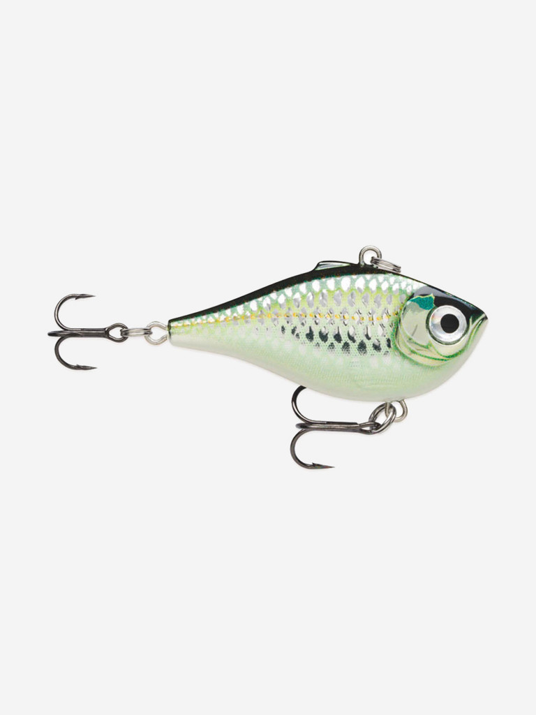 Воблер для рыбалки RAPALA Rippin' Rap 07, 7см, 24гр, цвет BLK, тонущий