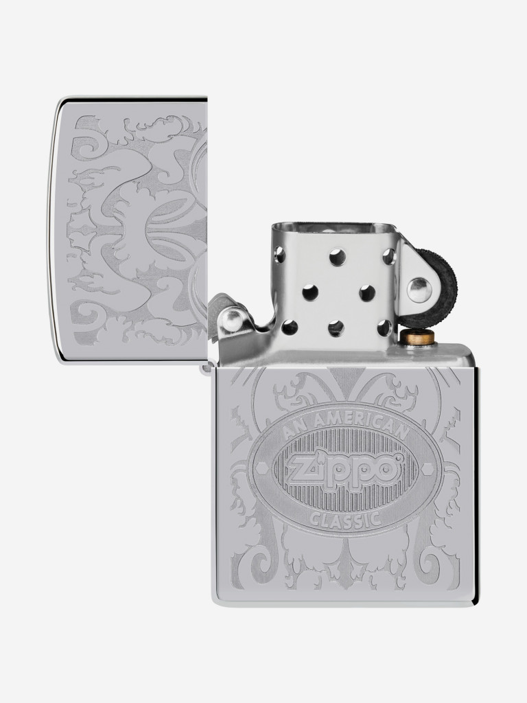 Зажигалка бензиновая ZIPPO 24751 Crown Stamp